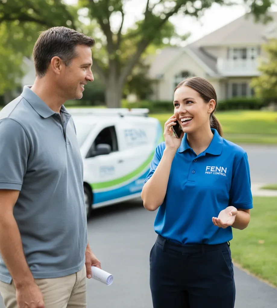 Fenn Pest Control customer support in Lee
